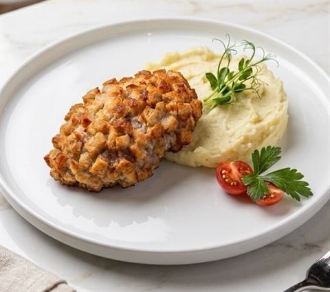 Котлета Пожарская с картофельным пюре